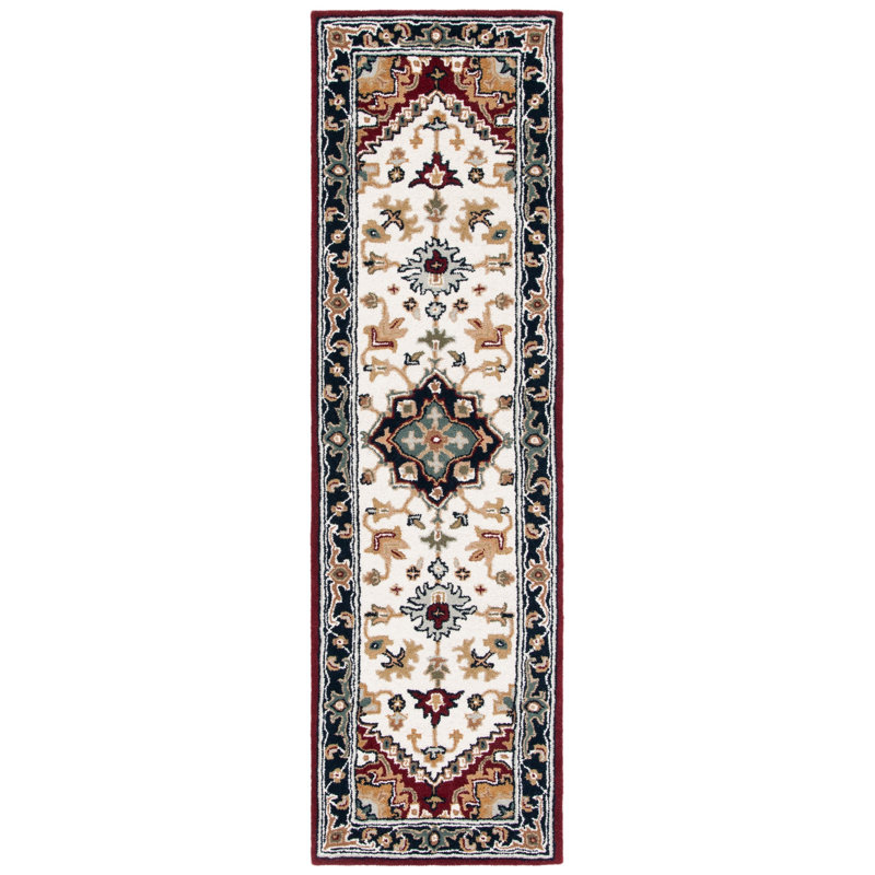 Wahcheechee Hand Tufted Wool Oriental Rug, Runner 2'3" x 12'