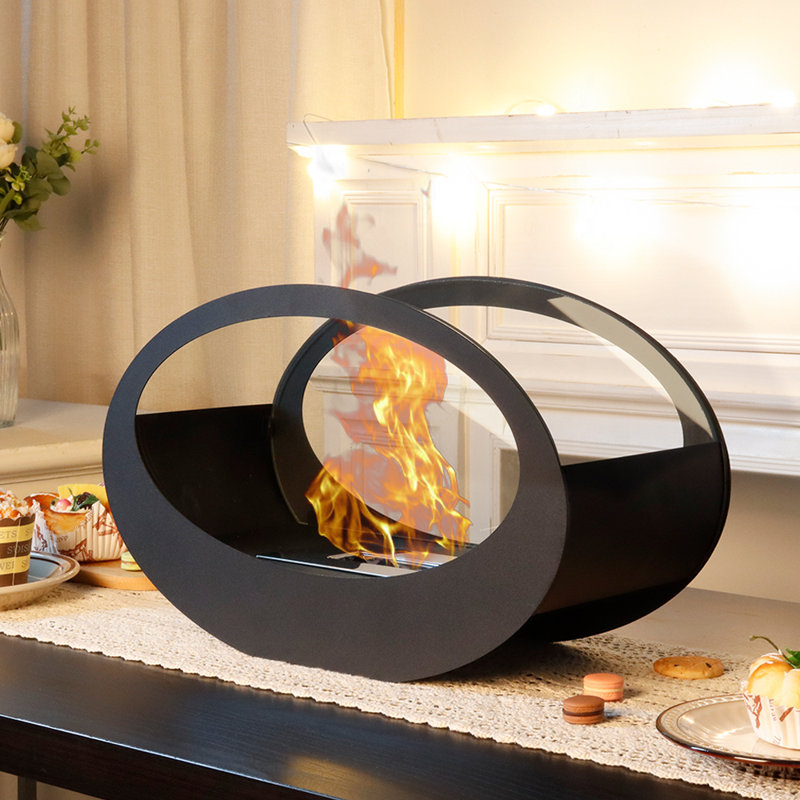 Metal Outdoor Tabletop Fireplace