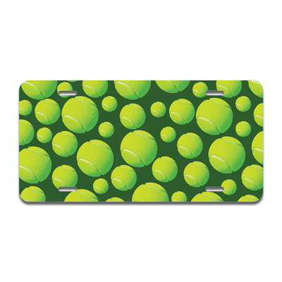 Tennis Aluminum Plate Frame