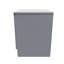 Fully Assembled Alberson 2 Drawer Bedside Table