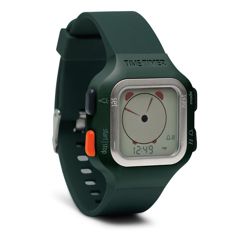 Horloge Time Timer, grande, vert séquoia
