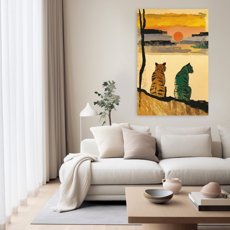 Art contemporain contemporain abstrait, H 60 po x l 40 po