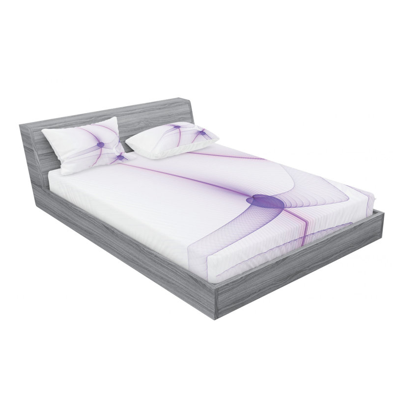 Microfiber Sheet Set, Full Sheet Set with Fitted Sheet