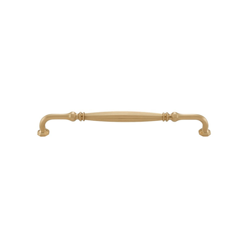 Roscato Appliance Pull, Satin Brass, 18"
