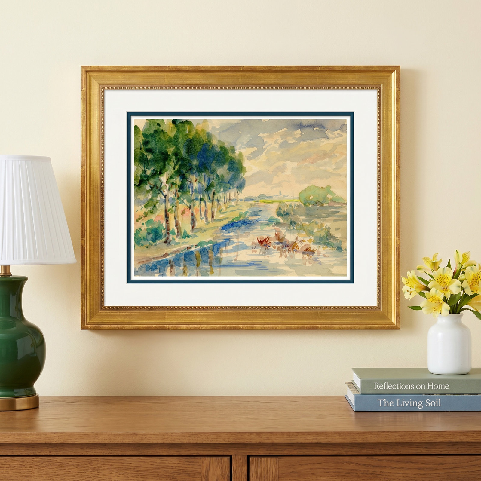 Landscape "Landscape" Print, 18.5" H x 22.5" W x 1.13" D