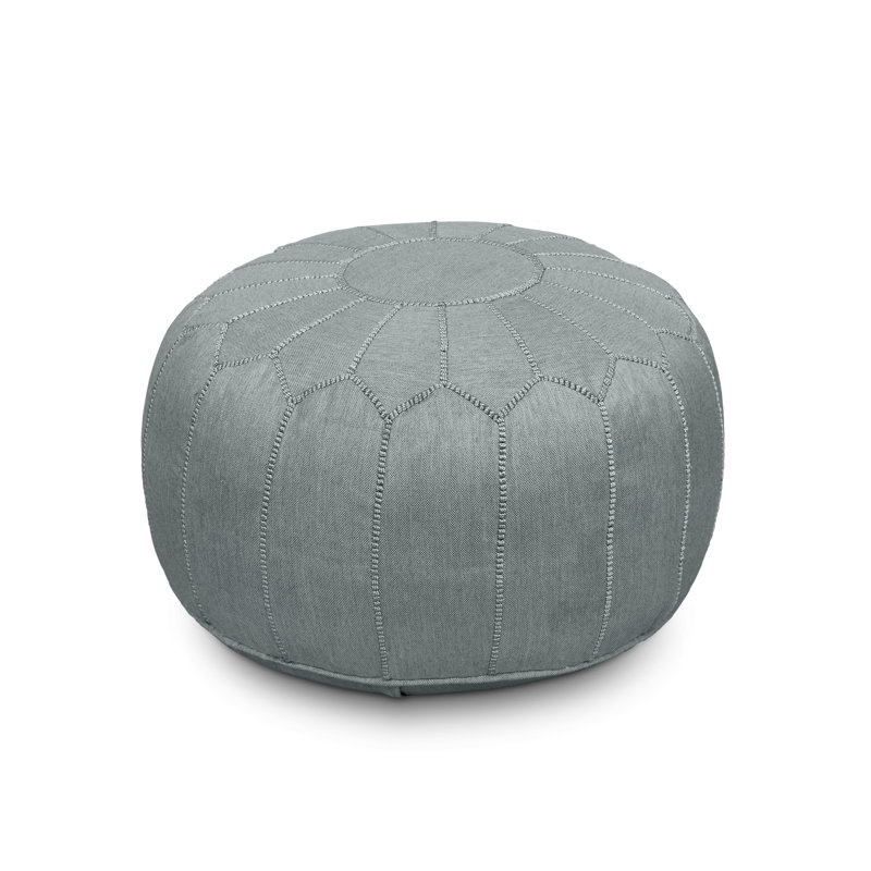 Repose-pieds repose-piedse rond 20", Gris