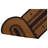 Heritage Farms Star Jute Runner 13X48 Primitive Country Braided Kitchen Tabletop Design-504863994