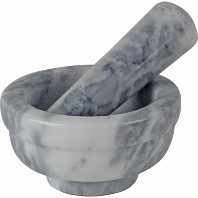Marble Mortar And Pestle Set