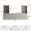 Ensemble d'armoire basse modulaire 6 pièces Martha Stewart Lily Pond-133040493