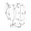600mm 2 Drawer Wall Hung Vanity Bathroom Cabinet & Basin Set-867218657