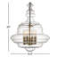 Luminaire suspendu géométrique simple à 4 lumières Roth-891981914