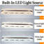 Lustre de salle à manger en or rose 59 po H avec source de lumière DEL