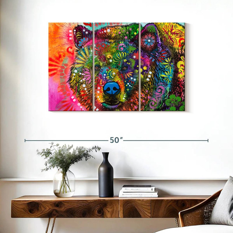 Hunky Bear II, 24" H x 38" W