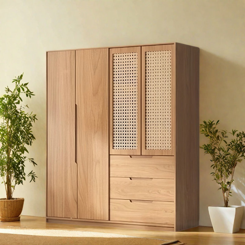 Garde-robe simple et pratique, H 78,74 po x l 70,87 po x P 23,62 po
