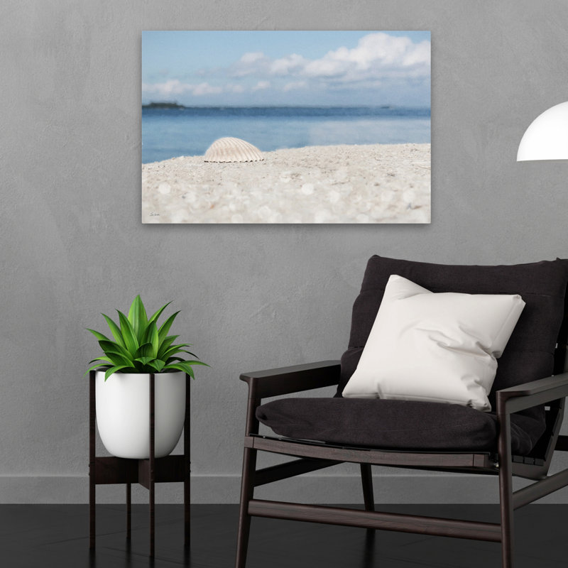 Coquillage de Sanibel - art de bord de mer, H 16 po x l 24 po