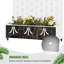JardiniÃ¨re d'extÃ©rieur en mÃ©tal avec treillis dÃ©coratif - Potager surÃ©levÃ© avec panneau en treillis pour terrasse-322276534-322276521