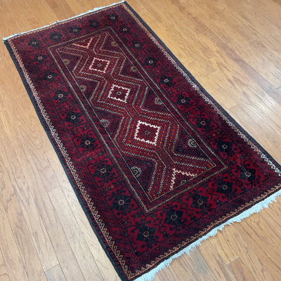  Tapis en laine Balouchi fait à la main