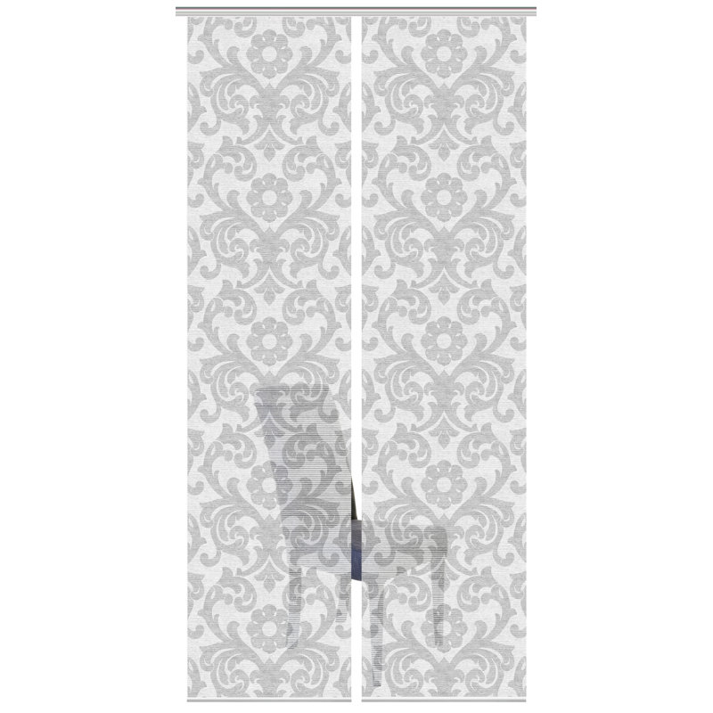 Gadbois Track Insert Semi Sheer Sliding Panel