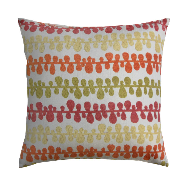 Coussin qwara géométrique, 22 po x 22 po