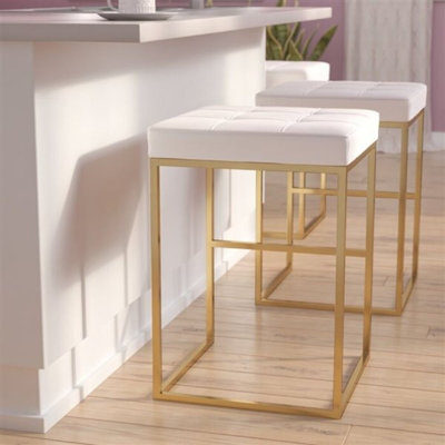 Steel Accent Stool