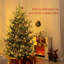 Arbre de Noël artificiel pin nordique 9 pi Hailei-107091403