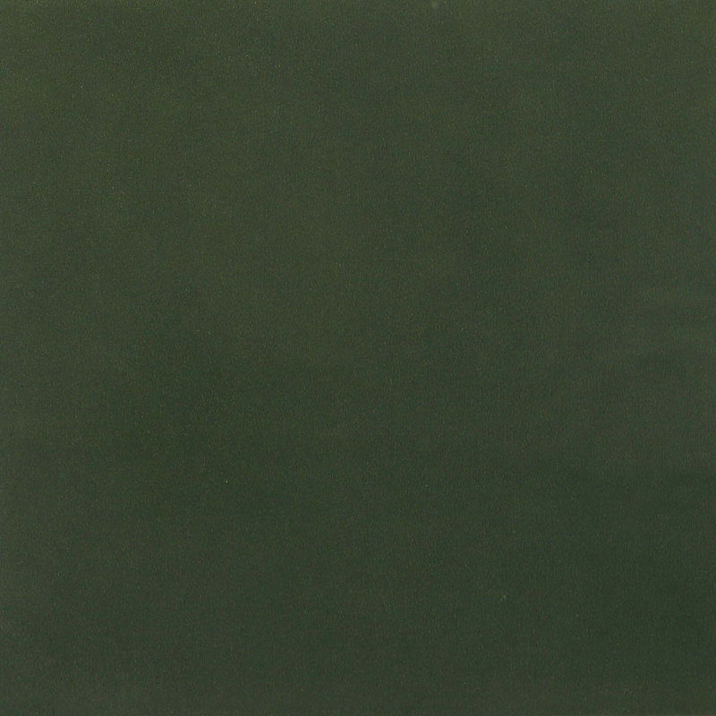 Lit plateforme en velours vert eucalyptus Promade Mid-Century, Vert mousse, Simple