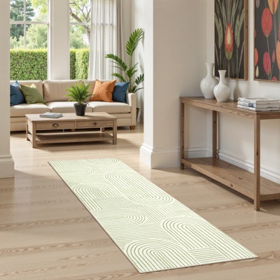 Abstract Washable Area Rug Soft Bedroom Rug for Living Room Ultra-Thin Non Slip Office Carpet