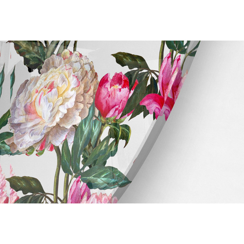 Décoration murale pivoines