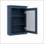 Armoire de rangement murale pour salle de bain avec miroir, tablette réglable et conception peu encombrante pour la salle de bain