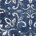 Bloc imprimé bleu