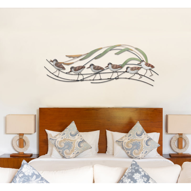 Handmade Coastal Landscape & Nature Wall Decor on Metal