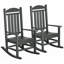 Chaise berçante d'extérieur 2 pièces