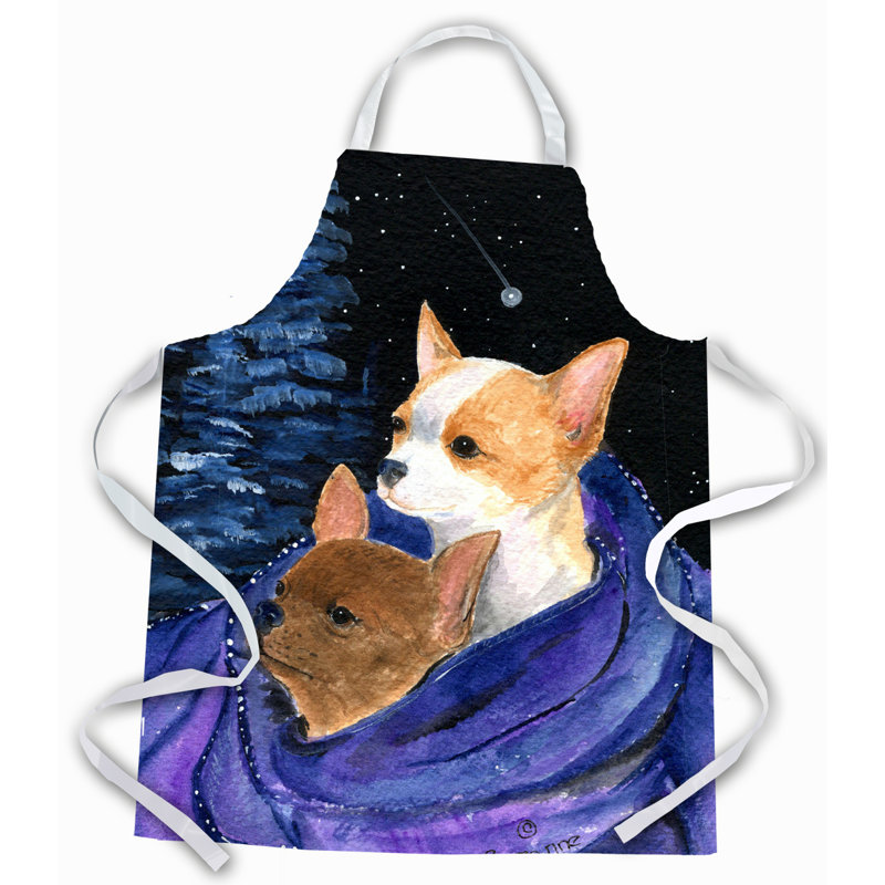 No Pattern Bib Apron