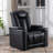 35.4" W Faux Leather Power Recliner-502764571
