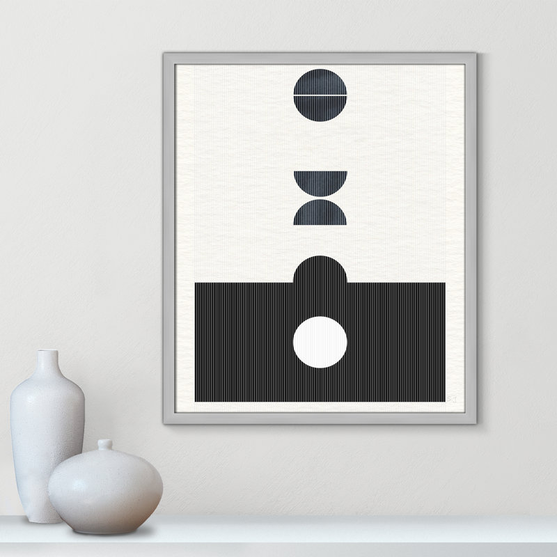 Eclipse I by Susan Jill, Matte Silver Framed, 25.5" H x 21.5" W x 0.75" D