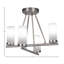 Plafonnier semi-encastré 4 lumières avec verre 2,5 po Trinity-1425265354-1359396642