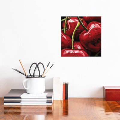 Cherries by AlmaCh - Wrapped Canvas Painting