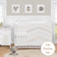 Literie 6p pour lit de bébé Sweet Jojo Designs + doublure en maille respirante respirante Baby Boho Chic Boy