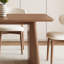 Combinaison de chaises de table en bois massif de style ancien-105491388