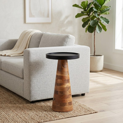 Table de bout Mid-Century Farmhouse Cottagecore