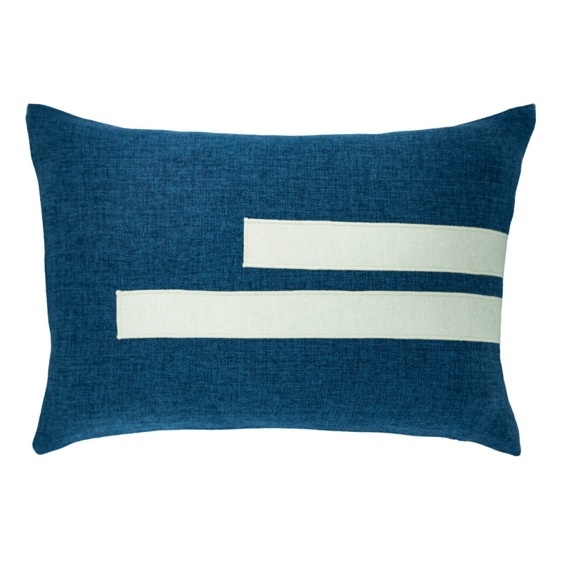 Geometric Cotton Reversible Pillow Cover