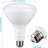 BR40 LED Light Bulbs, 100W Eqv. E26 Screw Base, Dimmable, 3000K Warm White