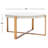 Metoyer Single Coffee Table-285219295