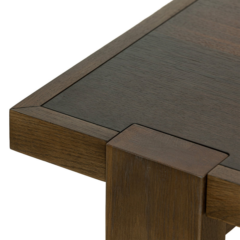 Kirstopher 86" Oak Dining Table, Brown