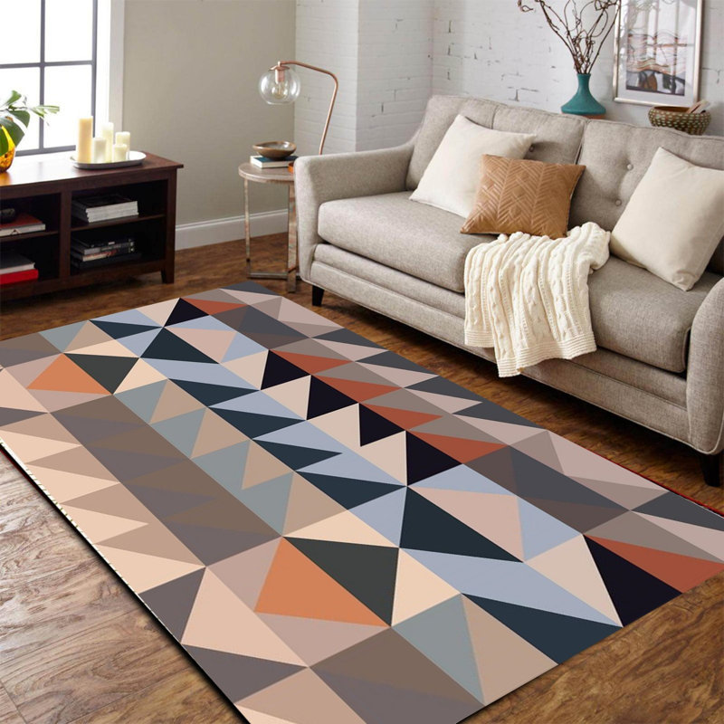 Tapis en coton Dayanara, Rectangle 5 pi 3 po x 7 pi 10 po
