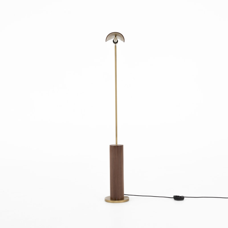 Astrid Floor Lamp, Walnut