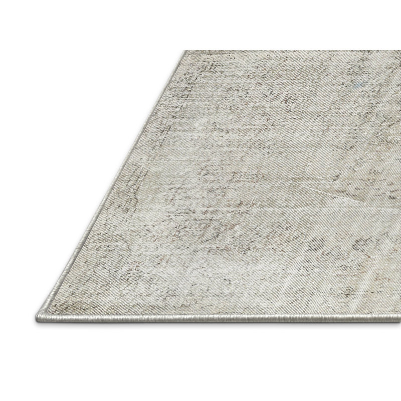 Tapis contemporain gris, Rectangle 3 pi x 5 pi