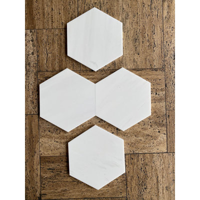 10 in. x 10 in. Honed Marble Tile