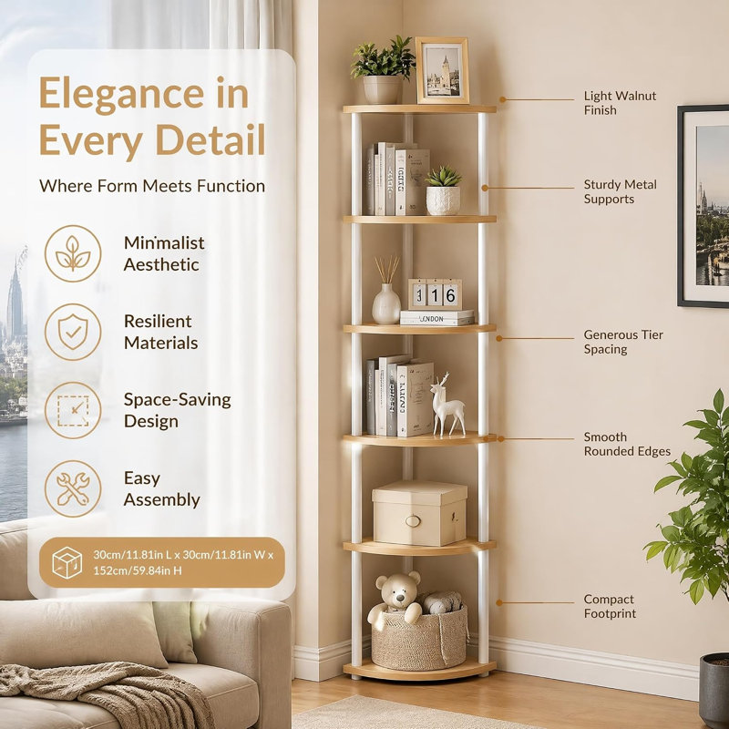 11.8cm W Storage Rack