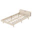 Structure de lit plateforme moderne avec ports USB pour plus de commodité, fabrication robuste et design élégant pour une chambre à coucher confortable-1565293146
